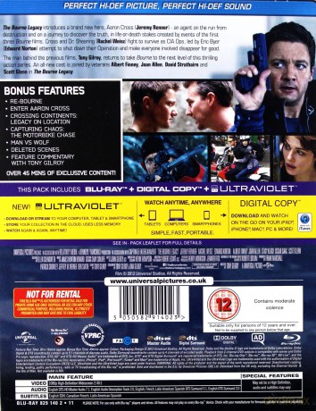 The Bourne Legacy - Limited Edition Steelbook (Dziedzictwo Bourne'a) [Blu-Ray]