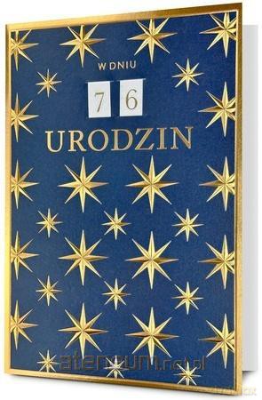 Karnet B6 Urodziny (wymienne cyfry)