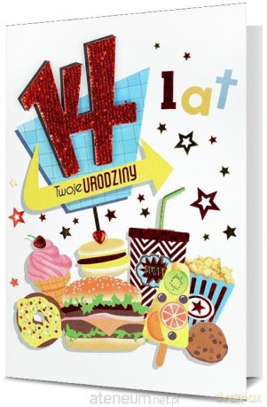 Karnet Urodziny 14