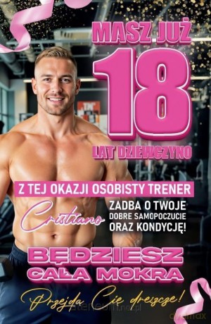 Karnet Urodziny 18