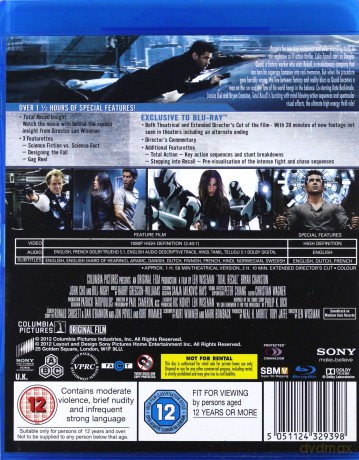 Total Recall (Pamięć Absolutna) [2xBlu-Ray]