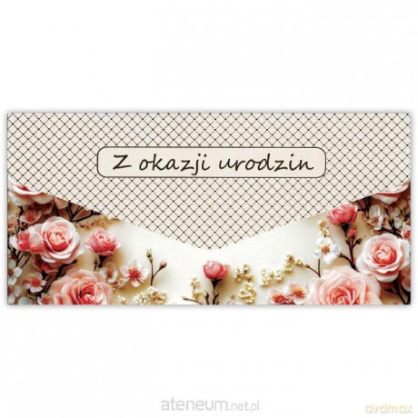 Karnet-koperta W dniu urodzin