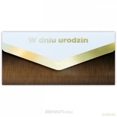 Karnet-koperta W dniu urodzin