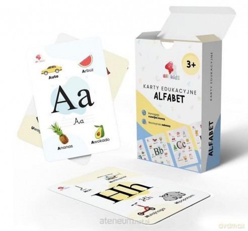 Karty edukacyjne Alfabet 35szt