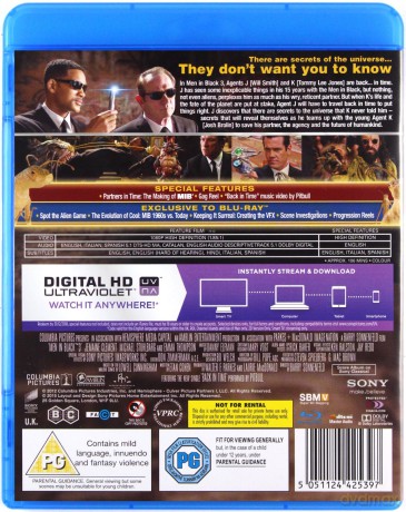 Men in Black 3 (Faceci W Czerni 3) [Blu-Ray]