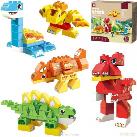 Klocki dinozaury 133el [KLOCKI]