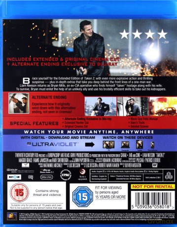 Taken 2 (Uprowadzona 2) [Blu-Ray]