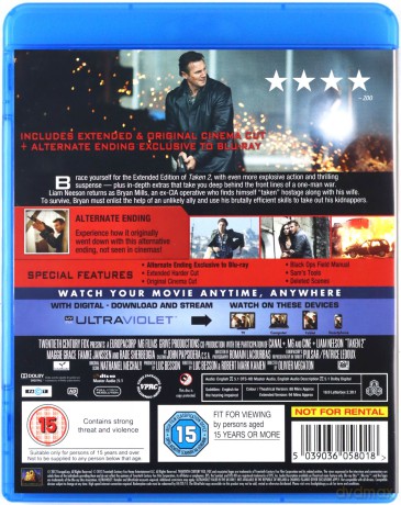 Taken 2 (Uprowadzona 2) [Blu-Ray]