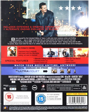 Taken 2 (Uprowadzona 2) [Blu-Ray]