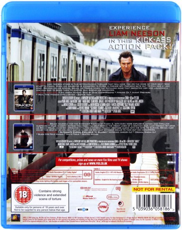 Taken / Taken 2 (Uprowadzona / Uprowadzona 2) [2xBlu-ray]