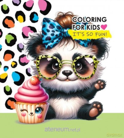 Kolorowanka 140x140 Panda