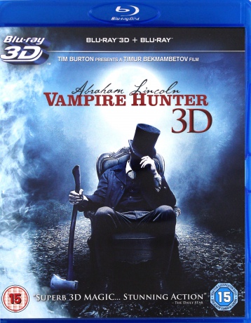 Abraham Lincoln Vampire Hunter (Abraham Lincoln: Łowca Wampirów 3D) [Blu-ray 3D]+[Blu-Ray]