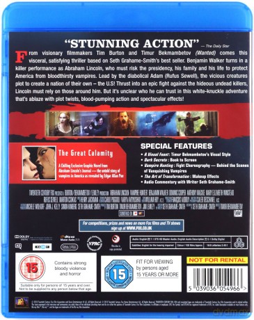 Abraham Lincoln Vampire Hunter [Blu-Ray]