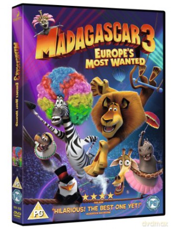 Madagascar 3: Europe\'s Most Wanted (Madagaskar 3) [DVD]
