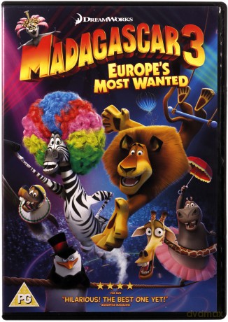 Madagascar 3: Europe\'s Most Wanted (Madagaskar 3) [Blu-Ray]+[DVD]