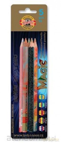 Kredka gruba 3406 Magic 5szt