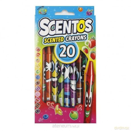 Kredki pachnące świecowe 20szt
