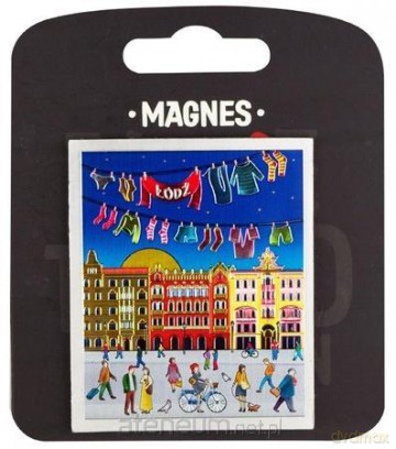 Magnes I love Poland Łódż ILP-MAG-A-LOD-18