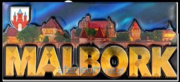 Magnes I love Poland Malbork ILP-MAG-C-MAL-07