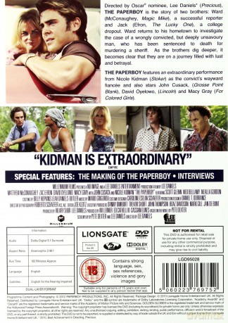 The Paperboy (Pokusa) [DVD]