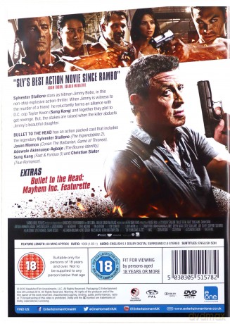 Bullet to the Head (Kula W Łeb) [DVD]