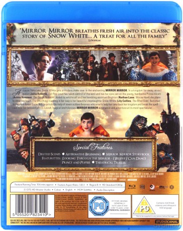 Mirror, Mirror (Królewna Śnieżka) [Blu-Ray]
