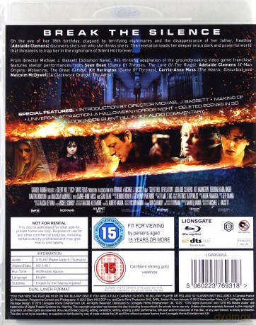 Silent Hill: Revelation 3D (Silent Hill: Apokalipsa 3D) [Blu-Ray 3D]
