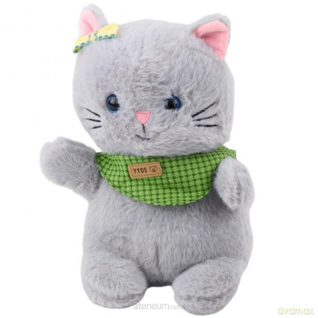 Maskotka Kot szary 22 cm