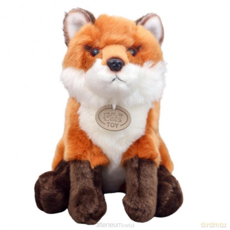 Maskotka Lis Rudo brązowy 23 cm