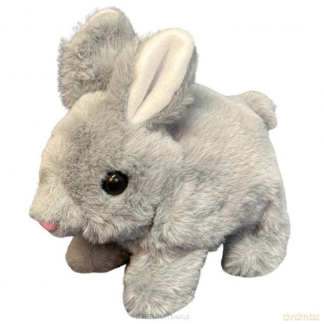 Maskotka Zając Królik szary 18 cm