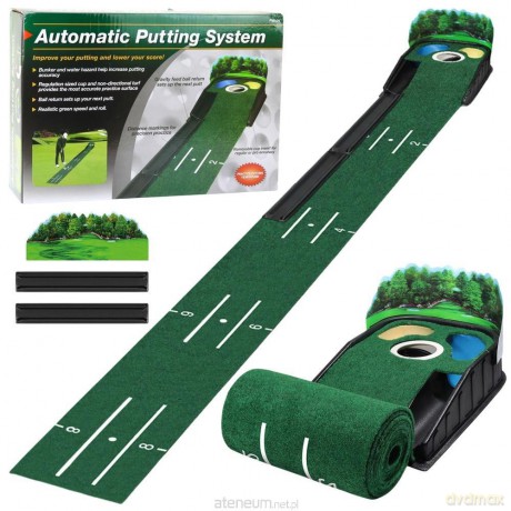 Mata treningowa z filcu do gry w golfa 175 cm
