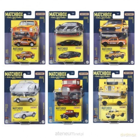 Matchbox Samochód kolekcjonerski premium mix(8szt)