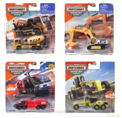 Matchbox Working Rigs Ciężarówka mix (6szt)