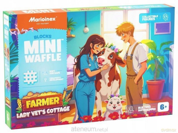 Mini Waffle 110el Farmer Domek Pani Weterynarz [KLOCKI]
