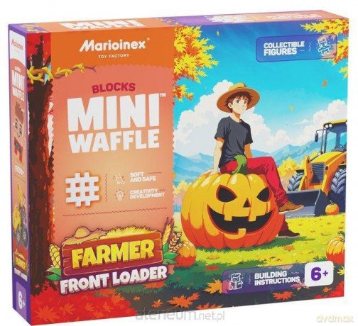 Mini Waffle 50el Farmer Koparka [KLOCKI]