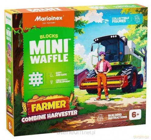 Mini Waffle 60el Farmer Kombajn [KLOCKI]