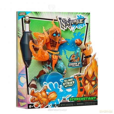 Ninjombie Action Figure - Scorchstrike