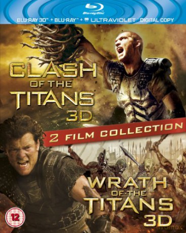 Clash of the Titans / Wrath of the Titans (Starcie Tytanów / Gniew Tytanów) [2xBlu-ray 3D]+[2xBlu-Ray]