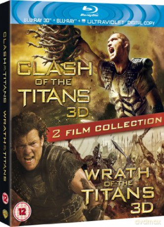 Clash of the Titans / Wrath of the Titans (Starcie Tytanów / Gniew Tytanów) [2xBlu-ray 3D]+[2xBlu-Ray]