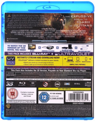 Clash of the Titans / Wrath of the Titans (Starcie Tytanów / Gniew Tytanów) [2xBlu-ray 3D]+[2xBlu-Ray]