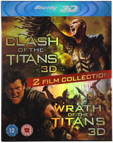 Clash of the Titans / Wrath of the Titans (Starcie Tytanów / Gniew Tytanów) [2xBlu-ray 3D]+[2xBlu-Ray]