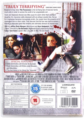 The Possession: Uncut Edition (Kronika Opętania) [DVD]