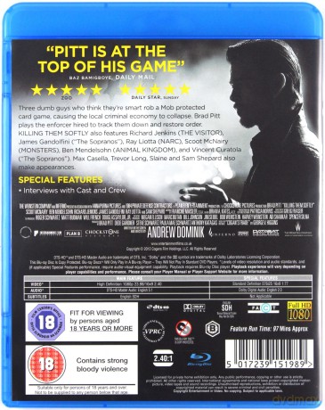 Killing Them Softly (Zabić, Jak To Łatwo Powiedzieć) [Blu-Ray]