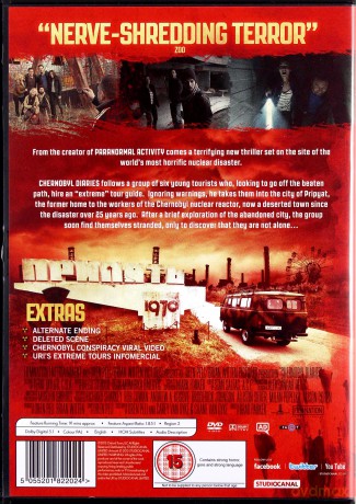 Chernobyl Diaries (Czernobyl. Reaktor Strachu) [DVD]