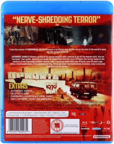 Chernobyl Diaries (Czernobyl. Reaktor Strachu) [Blu-Ray]