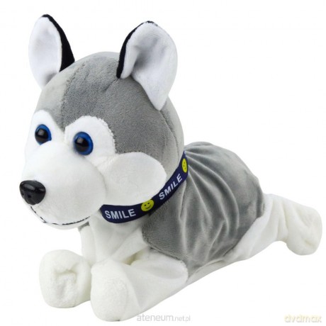 Pies pluszowy interaktywny Husky na baterie