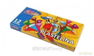 Plastelina 12 kolorów