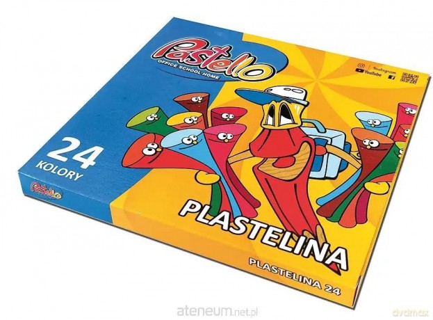 Plastelina 24 kolory