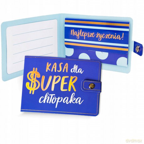 Portfelik Kasa dla super chłopaka