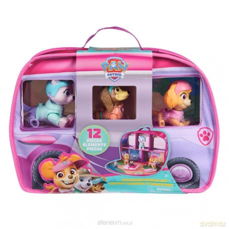 Psi Patrol: camping ze Skye - zestaw z figurkami